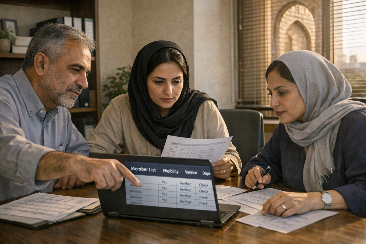 چگونه فهرست رای دهندگان واجد شرایط را برای انتخابات آنلاین آماده کنیم؟